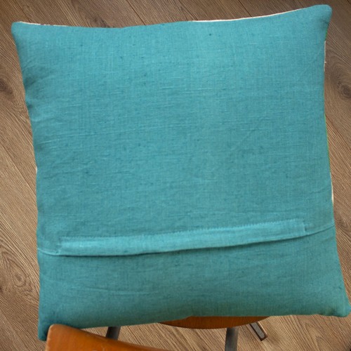 Dos de la housse de coussin Trohennec