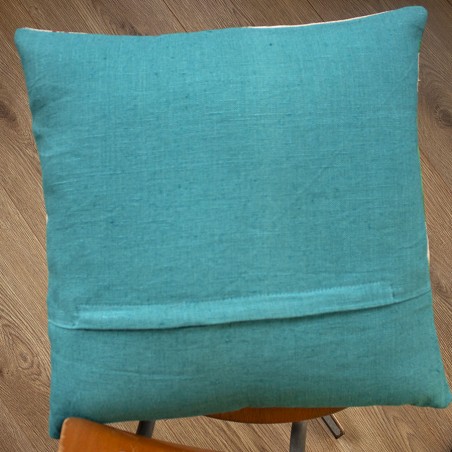 Dos de la housse de coussin Trohennec